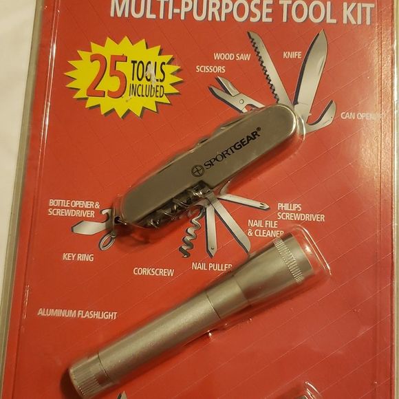 Stainless steel multi purpose tool kit new - Picture 3 of 5